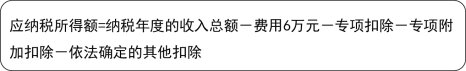 2024年《经济法基础》第五章考点15：居民个人综合所得的个人所得税