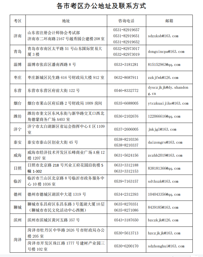 山东2024年注会报名简章正式发布！速看最新考试安排